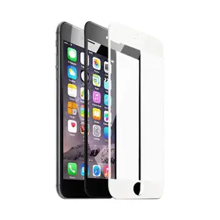 iPhone6s 6 保護貼滿版電鍍9H玻璃鋼化膜手機(iPhone6保護貼 iPhone6s保護貼)