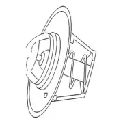 1446222M91 Thermostat Fits Massey Ferguson 65 165 300 302 304 Tractor