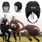 Goalkeeper Helmet Rugby Soft Shell Headguards Head Helmet Cap Skating HOT Q1F8