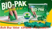 45 Doses Bio-Pak Deodoriser Digester cassette toilet chemical Caravan RV Walex