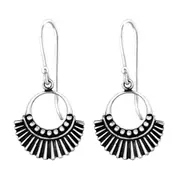 Silver Bohemian Earrings