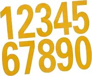 Operitacx Reflective Outdoor Mailbox Number Stickers Self Adhesive Decals for Doorplate Labels for Mailbox House and Signage