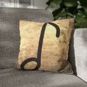 CUSHION COVER PILLOW CASE|VINTAGE MUSICAL MUSIC NOTE #9