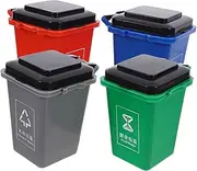 KONTONTY 1Set Educational Garbage Can Small Trash Sorting Bin for Early Learning Safe Material Interactive Game for Learn Waste Management
