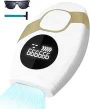IPL Devices Hair Removal Laser with 999,999 Light Pulses, 2 Modes & 5 Energy Levels, LCD Display, Efficient Laser Painless Result, Hair Removal Laser for Men, Women, Armpits, Legs