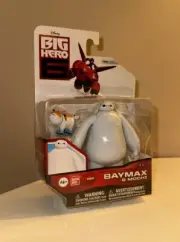 Year 2015 Disney Big Hero 6 Movie 4.5 Inch Tall Figure - White BAYMAX with Mochi