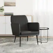 vidaXL Armchair Black 61x78x80 cm Faux Leather