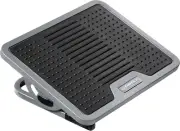 Office Footrest with Scratch-Resistant Rubber Feet & Floating 20° Tilt Design