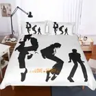 Quilt/Doona/Duvet Cover Set Color Single/Double/Queen/King Bed Michael Jackson