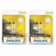 2 pc Philips Low Beam Headlight Bulbs for Fiat Ducato Idea Linea Palio Panda ug (for: Fiat)