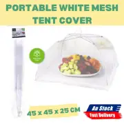 Mesh 45cm Umbrella Food Cover Foldable Lace Collapsible Net Insect Fly Tent