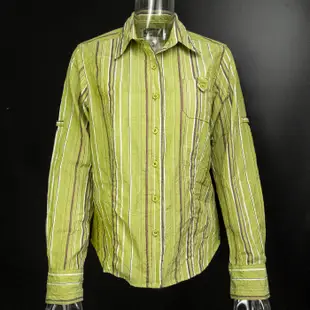 美國Columbia 哥倫比亞X.C.O.系列綠色特殊皺褶面料戶外長袖襯衫 可摺成短袖