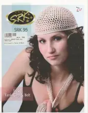 Irise Tank, Cap & Belt Kertzer Knitting & Crochet Pattern SRK 95 - Women 34"-39"