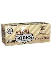 Kirks Ginger Beer 375m 10 Pack