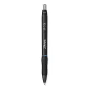 Sharpie S-Gel Retractable Gel Pen, Bold 1 mm, Blue Ink, Black Barrel, 36/Pack