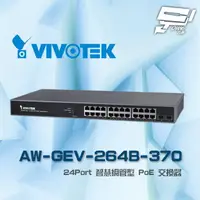 在飛比找樂天市場購物網優惠-昌運監視器 VIVOTEK 晶睿 AW-GEV-264B-3