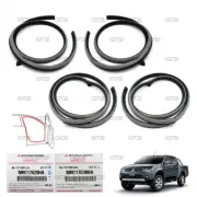 For Mitsubishi L200 2006 - 14 Set 4dr Opening Door Rubber Weatherstrip Seal (for: Mitsubishi)