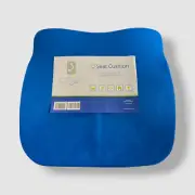Rio Home Fashions Blue Sleep Yoga GO Memory Foam Oversized Seat Cushion OS