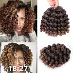 JAMAICAN CROCHET HAIR BRAIDS SYNTHETIC CURLY TWIST EXTENSION