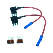 Add Circuit Blade Holder Micro3 blade fuse tap + 5 amp fuse PX2 Ranger UHF