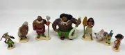 Disney Moana Figure Playset 7 Piece Set Featuring Maui