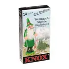 KNOX Myrrh Scent German Cone Incense 24/box - Medium 1.1 Inch (28mm) Tall