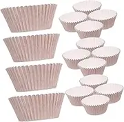 Gatuida 100pcs Baking Cups Fancy Cupcake Parchment Liners Muffin White Greaseproof Dessert Cups Cupcake Liners Cakes Wrappers Cupcake Cups Green Cupcake Cases Bakeware Kit Paper Coffee