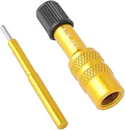 6.8G Bicycles Fork Adapter - Lightweight Valve Extension with Aluminum Build | Gear for Road Trips Mountain Biking and Use to Ensure Easy Tire Pressure Adjustment and Repair