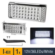 12 V LED Down Light Cabin Ceiling Lamp Boat Camper Trailer RV Caravan Dome Light