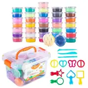 Clay Kits for Kids, Air Dry Clay 36 Colors, Modeling Clay for Kids with with ...