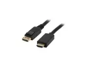 Kaybles DP-HDMI-15FT 15 ft. DP to HDMI Cable, Gold Plated DisplayPort to HDMI Ca