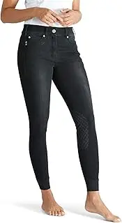 [ARIAT] Halo B Denim Knee Patch Breech