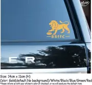 Lions Car Sticker Reflective Stickers Decals