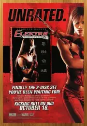 2005 Elektra DVD Print Ad/Poster Marvel Daredevil Jennifer Garner Movie Art 00s