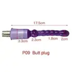 27 Types Traditional Sex Machine Attachment 3XLR Dildo Adapter Connector