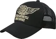 ヴァンソンレザース Vanson Leather VS18704S Motorcycle Cap, MESH Cap, Black/Yellow, Free
