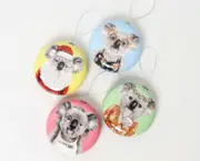 Sunshine Lovers - Christmas Tree Ornament Set