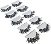 SHERCHPRY Longest Dense Natural Cross Eyelashes Pairs False Lashes for Women Easy Application Enhancer