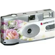 Agfa LeBox Wedding 400 ISO 35mm Flash 27 Exposure - Disposable Film Camera