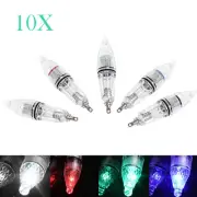 10X Led Fishing Light Underwater Blue White Lures For Fishing Waterproof Lights