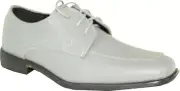 ALLURE MEN AL01KID Boy Dress Shoe Fashion Tuxedo Wedding Prom Cement (L. Gray)