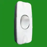 In-line 2A On/Off Single Pole Rocker Black/White Switch 2 Core Cable Light Lamps