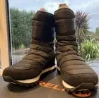 BN Women's Merrell Alpine Tall Strap Polar Blackout Waterproof Ski Snow Boot 7.5