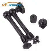 XT-XINTE Friction Articulating Magic Arm Bracket 11Inch Cold Shoe for Camera