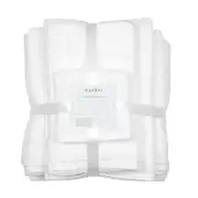 ALGODON "St Regis Collection" TOWEL PACK - 7 PC WHITE