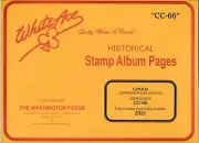 WHITE ACE 2021 Canada Commemorative Singles Stamp Album Supplement CC-66