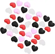 iplusmile Glasses Holder Eyeglasses Ear Grip, 40 Pairs of Heart-shaped Eyeglasses Retainers Anti-slip Eyeglasses Stoppers Temple Tips Sleeve Retainer Eyewear Retainers