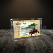 Display King - Acrylic photo frame for Lego Bonsai Tree 10281