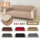 1/2/3 Seater Waterproof Padded Sofa Covers Dogs Pets Kids Anti-Slip Slipcover