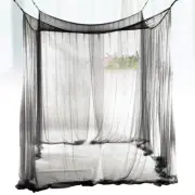 Post Bed Curtains Black Canopy Bed Curtains